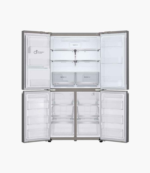 LG 674 litres Side by Side Refrigerator, Noble Steel - Image 5