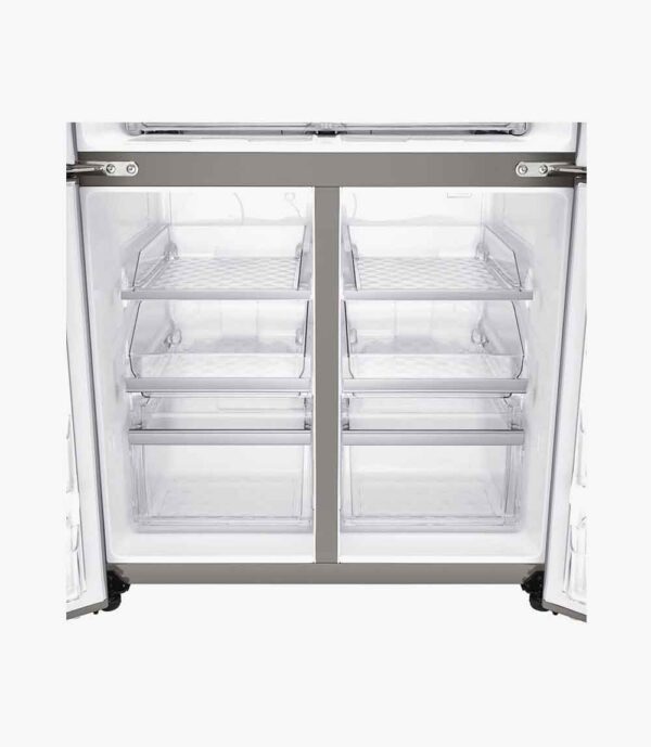 LG 674 litres Side by Side Refrigerator, Noble Steel - Image 8