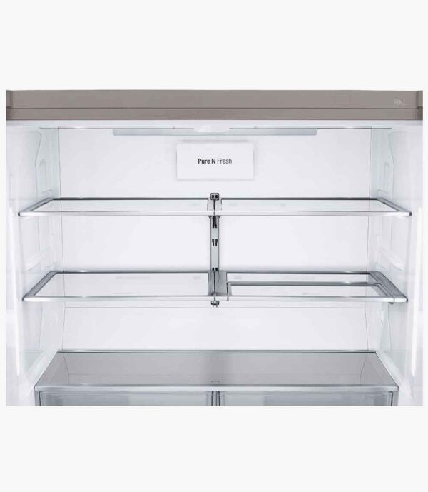 LG 674 litres Side by Side Refrigerator, Noble Steel - Image 10