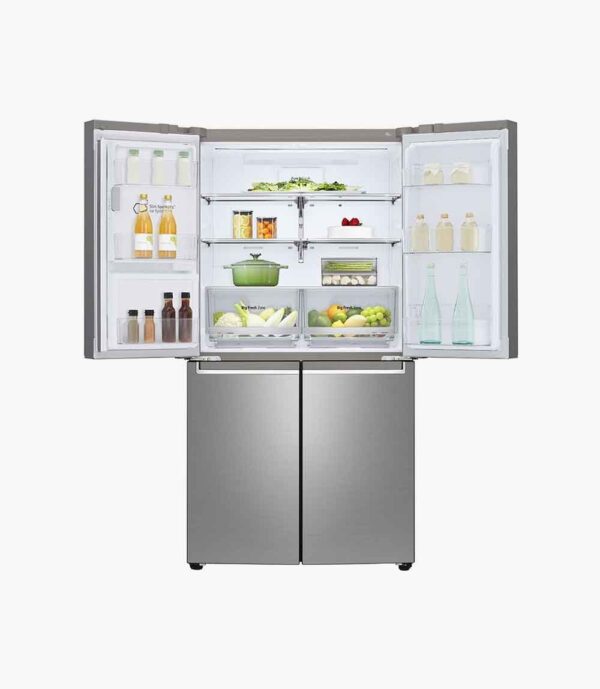 LG 674 litres Side by Side Refrigerator, Noble Steel - Image 11