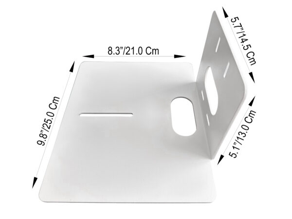 1 Pack PTZ Camera Large Wall Mount White (Coming Soon) - Image 3